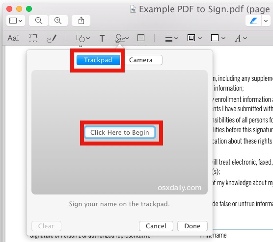microsoft word for mac 2011 insert signature